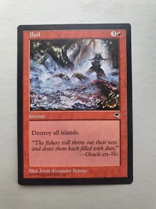 Boil, MTG Tempest (1997) Uncommon Red Instant VNM  - Picture 1 of 2