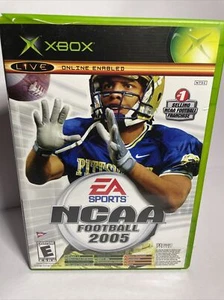 NCAA Football 2005 / Top Spin Combo Microsoft XBOX EA Sports Electronic Arts - Picture 1 of 4
