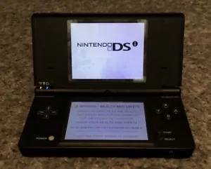 Nintendo DS DSi TWL-001 Black Handheld Console System READ - Picture 1 of 7