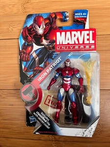 Bnib Marvel Infinito Universo 9.5cm Serie 019 Hierro Patriota Figura Hasbro 2009 - Imagen 1 de 5