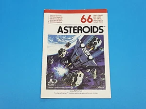 Asteroids mehrsprachiger Atari 2600 nur authentisches Handbuch - Bild 1 von 8