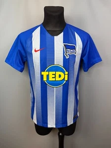 HERTHA 2018 2019 HOME SHIRT FOOTBALL SOCCER JERSEY NIKE 918996-440 MENS SIZE M - Picture 1 of 11