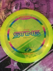Discraft First Run Elite Z Sting 175-176 Gram yellow golf disc - Picture 1 of 1
