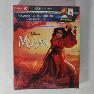 Mulan (4K UHD Ultra HD + Blu-ray + Digital) LIVE Target Exclusive mit Buch NEU OVP - Bild 1 von 3