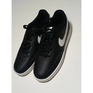 Nike Court Vision Low schwarz-weiße Turnschuhe - Herren 8 - Bild 1 von 6