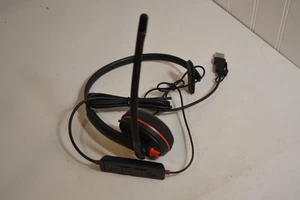 Plantronics C3210 USB-A & C Black Single Ear Headset - Picture 1 of 4