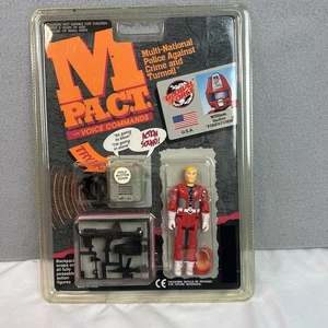 Toymax M PACT William Sadler, Fire Storm Figure 1991 M P.A.C.T. Sealed New MOC - Picture 1 of 9