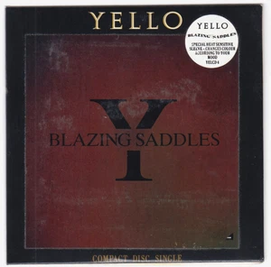 Yello U.K.  Maxi-Single CD "Brazing Saddles (Latinohouse) Phonogram 4 track EX - Picture 1 of 4