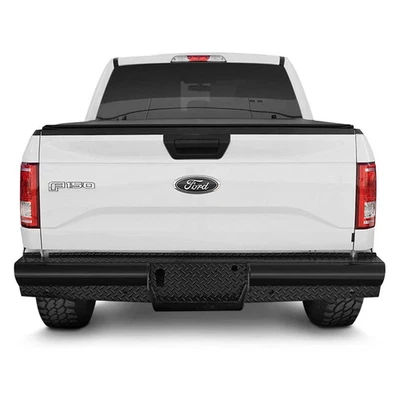 For Nissan TITAN 2023-2024 SteelCraft Full Width Black Rear HD Bumper Foto 1 de 4
