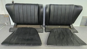 JUEGO RESPALDO ASIENTO TRASERO PORSCHE 911 912 912E 930 ORIGINAL USADO MUY BONITO - Imagen 1 de 19