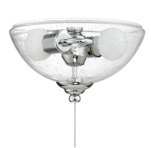 Craftmade LK415-LED Clear 2-Light 10-3/4"W Led Light Kit With Seedy Glass - Picture 1 of 1