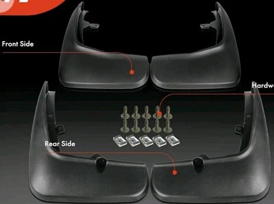 4 Splash Guards Mudflaps for Land Rover Range Rover Sport L320 2006 - 2013 Foto 1 de 3