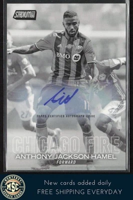 Anthony Jackson-Hamel 2018 Stadium Club MLS Autographs Black/White #6 /99 - Image 1 of 2