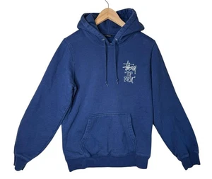 Stussy "Top Form" dunkelblau Pullover Hoodie Sweatshirt Erwachsene Gr. Small - Bild 1 von 10