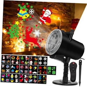 Christmas Holiday Led Projection Light 12W, 16 Slides Projector Light - Picture 1 of 7