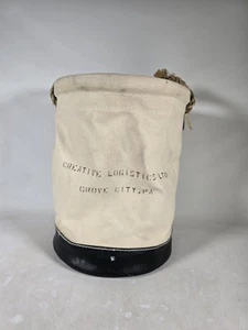 CREATIVE LOGISTICS CANVAS & LEDERBODEN 16" X 12" LINEMAN'S EIMERTASCHE - Bild 1 von 4