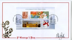 2007 INGHILTERRA GRAN BRETAGNA BUCKINGHAM FDC FIRMATO ALAN AYCKBOURN 111/350 OTTIME CONDIZIONI - Foto 1 di 1