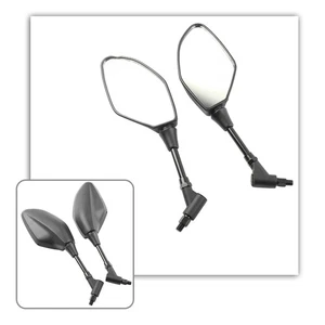 1pair Durable Rearview Mirror set Left&Right Fits For YAMAHA FZ07 FZ-07 14-17 - Picture 1 of 15