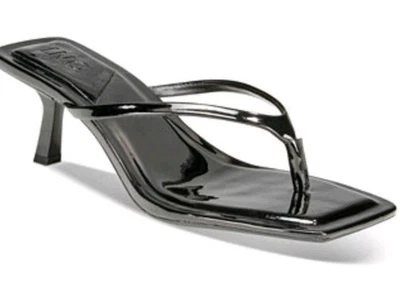 INC Womans Size 6.5 M Thong Patent Leather Kitten Heels - Image 1 of 4