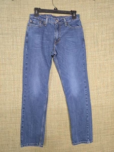 Levi 511 Men's Jeans 30x30 Blue Denim Pockets Straight Leg - Picture 1 of 9