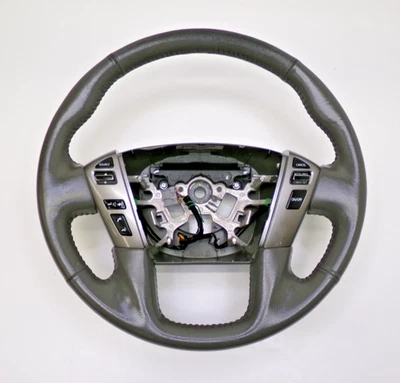 Nissan NV Van NV1500 NV2500 NV3500 Volante Cuero OEM 12-17 Foto 1 de 4