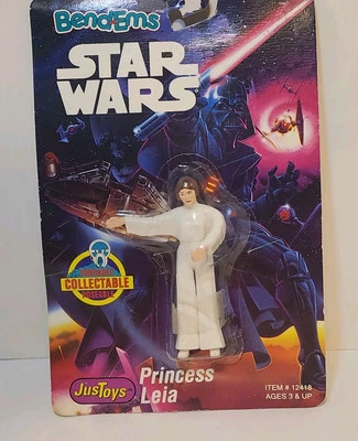Star Wars Bendems - Figura Princesa Leia 1993 Justoys Bend Ems ***LEER*** Foto 1 de 4