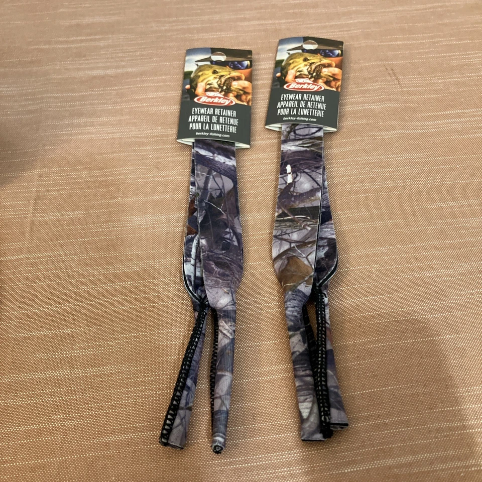 Berkley Fishin Gear Camo Sunglasses Retainer Holder Stocking Stuffer