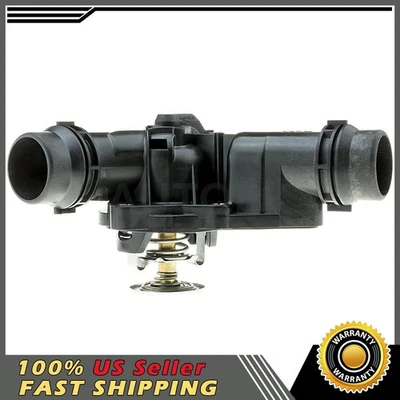 Carcasa termostato refrigerante motor moto se adapta a BMW 320i 2001 2002 2003 2004 2005 Foto 1 de 4