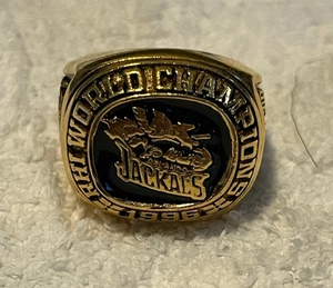 RARE! Orlando Jackals Murphy Cup 1996 Champions Player REPLICA RING RHI Defunct - Picture 1 of 5
