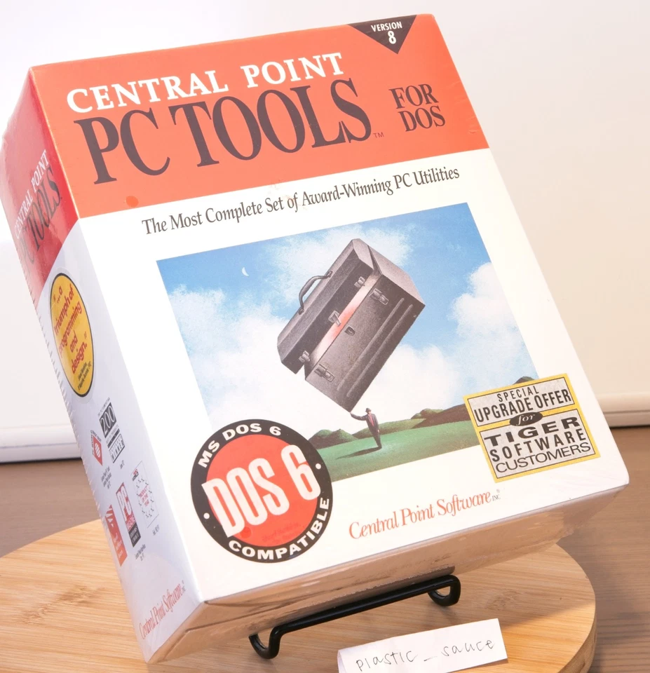 Central Point PC Tools - Version 8.0a Includes 3.5" HD Disks, New Sealed - Image 1 of 4