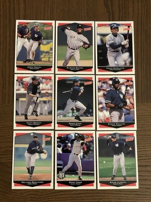 1999 Upper Deck Victory Yankees Lot (9): Derek Jeter, Mariano Rivera, Bernie, RC - Image 1 of 4