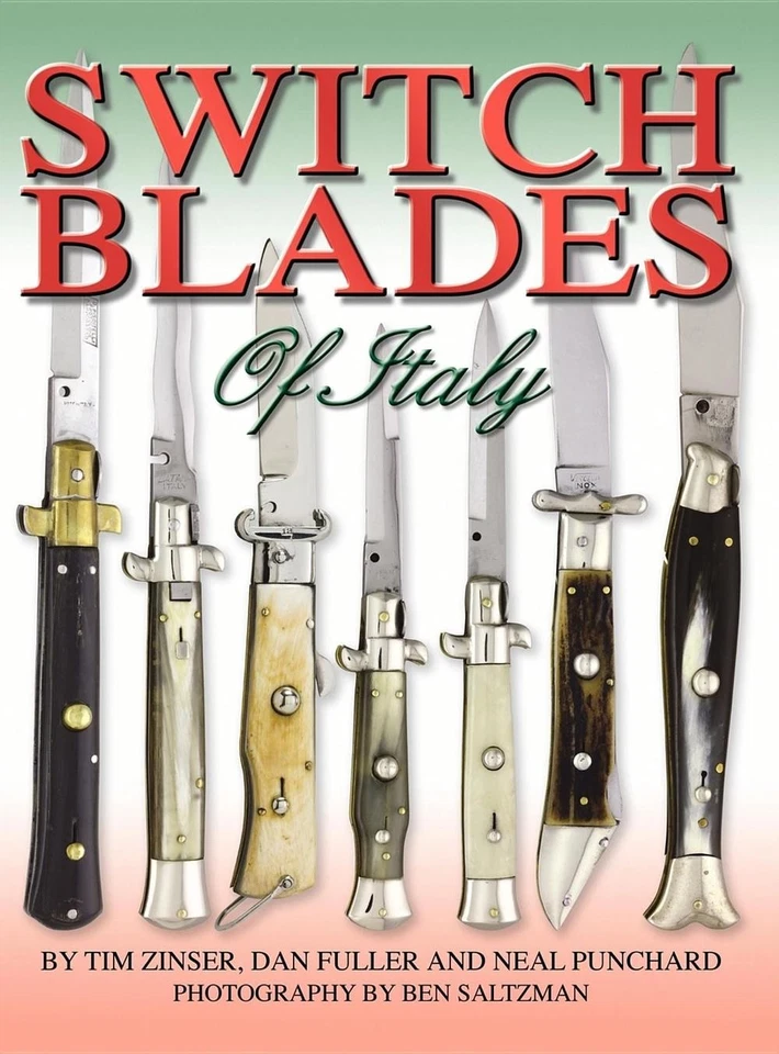 Switchblades of Italy by Tim Zinser (English) Paperback Book Foto 1 de 1