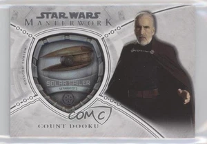 2018 Star Wars Masterwork Commemorative Ship Emblem Count Dooku Solar Sailer s3g - Picture 1 of 3