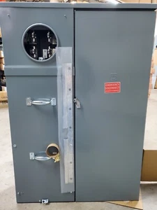 Square D SU3040D400CB - 400A Ring Type Meter Main, Manual Bypass (320A Cont.)  - Picture 1 of 10