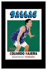 2000-01 Eduardo Najera Topps Heritage SP Rookie Card 1472/1972 Dallas Mavericks. rookie card picture
