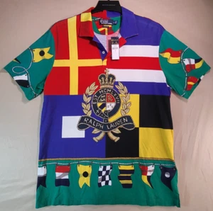 SIZE L - Polo Ralph Lauren Crest Browns CLASSIC FIT LIMITED P WING CP93 - BNWT - Picture 1 of 23