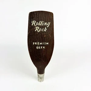 Vtg Rolling Rock Premium Wooden Short Shotgun Mini Beer Tap Handle Antique 7.5" - Picture 1 of 6