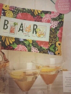 Fruchtige Cocktails, ABC, Kreuzstichkarte - Bild 1 von 5
