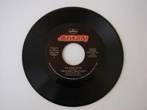 Everly Brothers – The Story Of Me Vinyl 45 7" promo copy DJ Jeff Lynne Edmunds - Picture 1 of 9