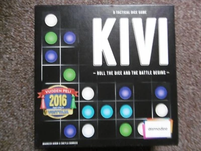 ASMODEE STRATEGY BOARD GAME KIVI TACTICAL DICE GAME COMPLETE SUPERB CONDITION - Image 1 of 3