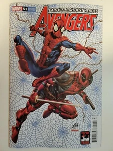 Avengers #51 Marvel 2018 Series Liefeld Deadpool 30th Variant 9.4 Near Mint - Picture 1 of 2