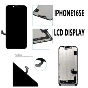 Do iPhone 16e A3212 A3408 Incell Ekran dotykowy LCD Digitizer Wyświetlacz Wymiana - Zdjęcie 1 z 5
