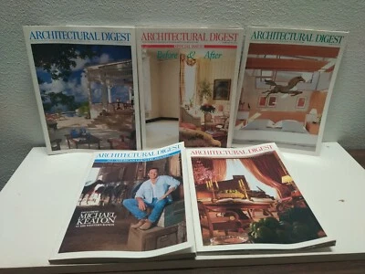 Architectural Digest 1997 Lot 5 Vintage Magazine Issues - Image 1 of 4