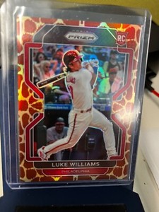 2022 Panini Prizm Luke Williams RC Giraffe Prizm - short print variation