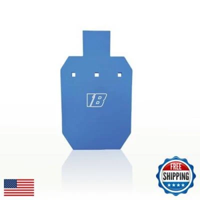 Bash Target Supply AR500/AR550 Laser Cut Steel Plate, Round or Silhouette Sho - Image 1 of 4