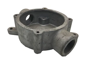 GSC-329 CROUSE TRASERO ALIMENTACIÓN A TRAVÉS DE CAJA DE CONDUCTOS REDONDA CON BUJES DE 1 PULGADA - Imagen 1 de 5