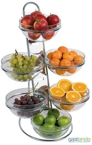Multispender Müslispender Buffet Leiter für Hotel mit 6 großen Schalen - Bild 1 von 1