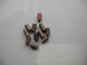Modellbahn Muffe für Mini-Bananenstecker 2,6 mm 10 Stück braun - Bild 1 von 1