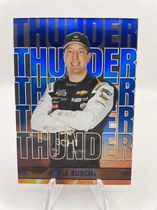 Kyle Busch 2023 Panini Chronicles Thunder #5 AZUL/199 - Imagen 1 de 2
