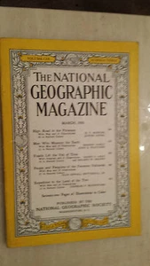National Geographic- March 1956 MEN WHO MEASURE THE EARTH - Vol. CIX No.3 - Picture 1 of 1